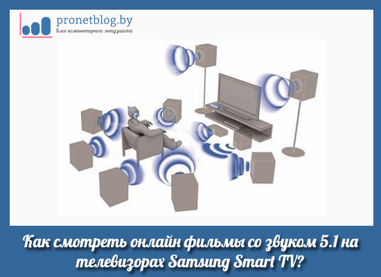 Как смотреть онлайн фильмы 5.1 на Samsung Smart TV